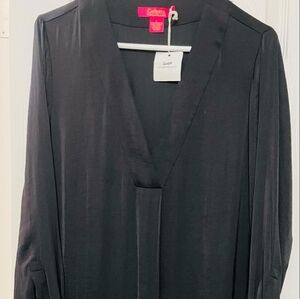 Catherine Malandrino Women's Black Mini Dress Size L - NWT